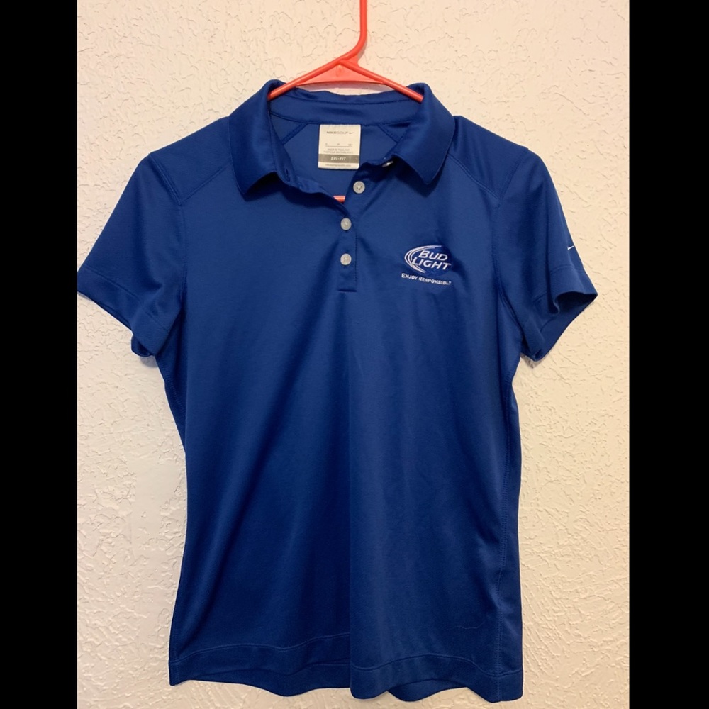 Women’s Bud light golf dri-fit polo